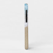 Blue Sandy Toes Salty Kisses Wedding Case-Mate iPhone Hülle (Hinten/Links)