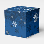Blue Santa's Sleigh and Rentier Gevor Box Geschenkschachtel (Vorderseite)
