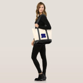Blue Saphire Gemstones Bag Tragetasche (Vorderseite (Model))