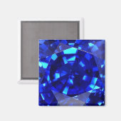 Blue Sapphire 3 Magnet (Vorderseite/Rückseite)