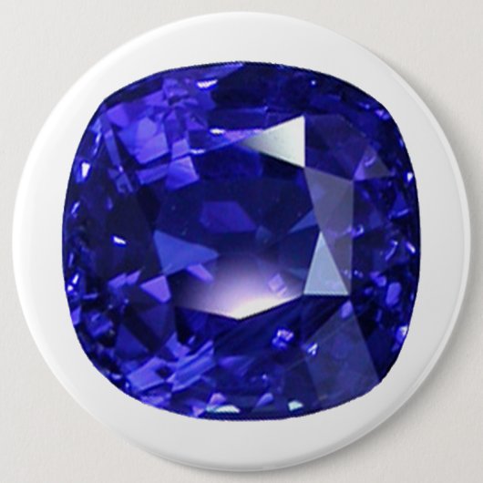 Blue Sapphire Button (Vorderseite)