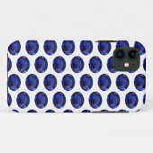 Blue Sapphire Case-Mate iPhone Hülle (Rückseite (Horizontal))