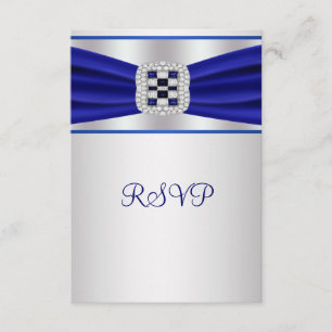 Blue Sapphire Diamond UAWG RSVP Karte