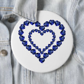 Blue Sapphire Heart Button (Beispiel)