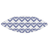 Blue Sapphire Heart Football (Panel)