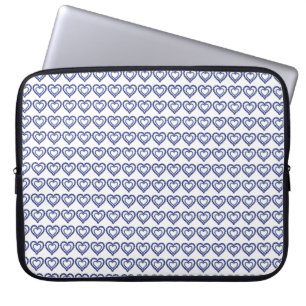Blue Sapphire Heart Laptopschutzhülle