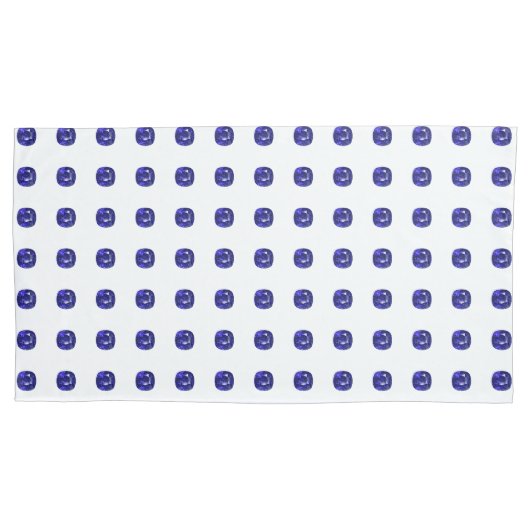 Blue Sapphire Kissenbezug (Vorderseite-Links)