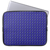 Blue Sapphire Laptopschutzhülle (Vorderseite)