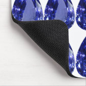 Blue Sapphire Mouse Pad Mousepad (Ecke)