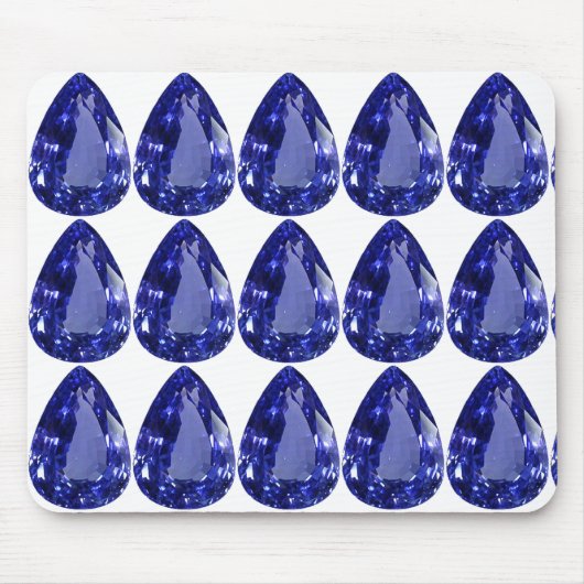 Blue Sapphire Mouse Pad Mousepad (Vorne)