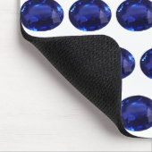 Blue Sapphire Mouse Pad Mousepad (Ecke)