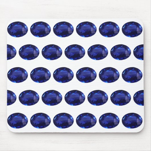 Blue Sapphire Mouse Pad Mousepad (Vorne)