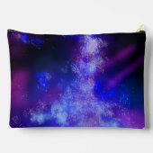 Blue Sapphire Night Sky Zubehörtasche (Rückseite)