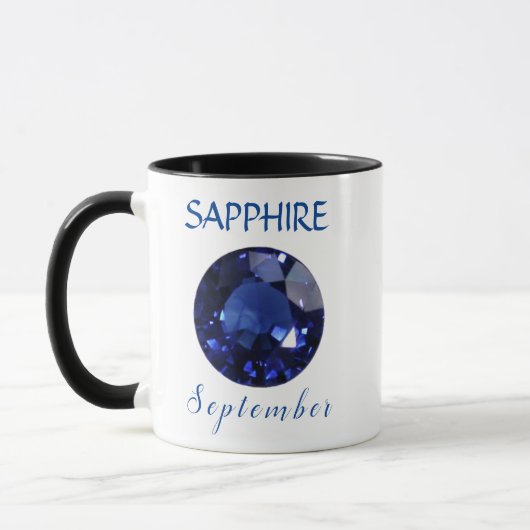 Blue Sapphire Tasse (Links)