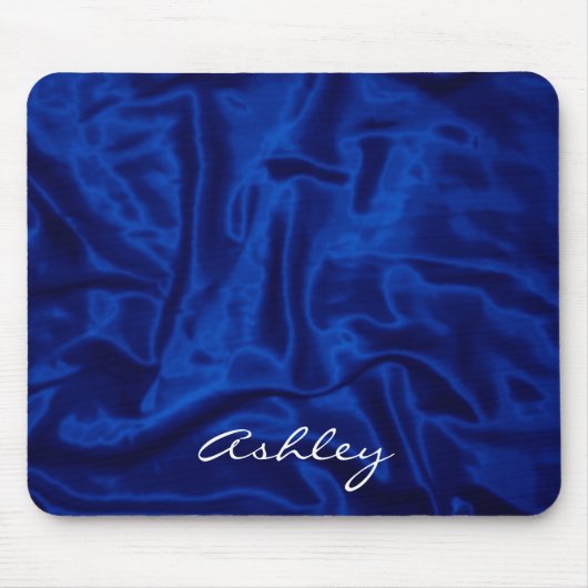 Blue Satin - Computer Mousepad (Vorne)