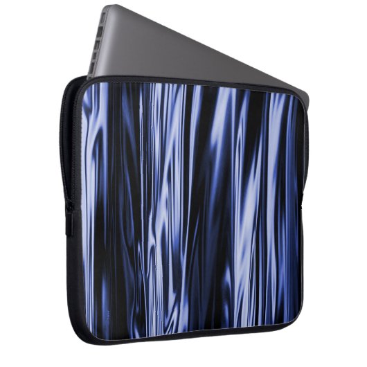 Blue Satin...... Laptopschutzhülle (Vorne Rechts)