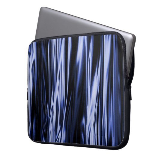 Blue Satin...... Laptopschutzhülle (Vorderseite Links)