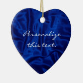 Blue Satin Weihnachtsschmuck (Rechts)
