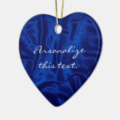 Blue Satin Weihnachtsschmuck (Links)