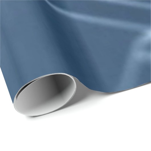 Blue Saxophon Wrapping Paper Geschenkpapier (Rolleneckpunkt)