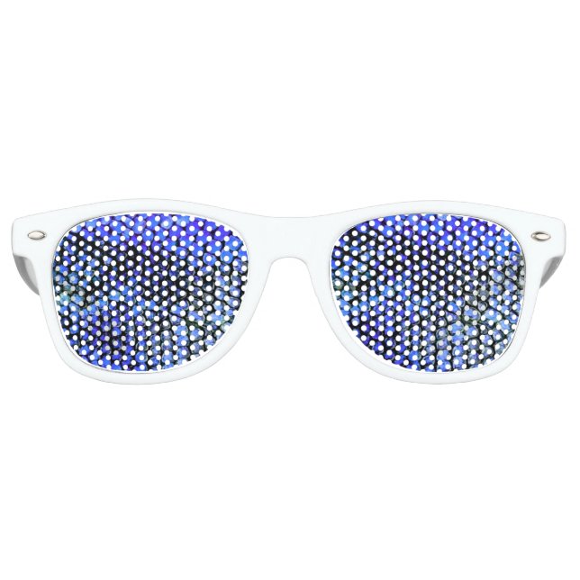 Blue Scale Sun Glasses Partybrille (Vorderseite)