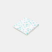 Blue Scales Post-It Notes Klebezettel (angewinkelt)