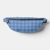 Blue Schachbrett Diamond Pattern Bauchtasche (Ablage )
