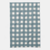 Blue Schachbrett Disc Handtuch (Vertikal)