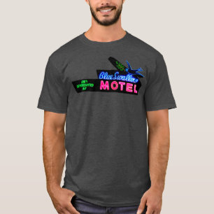 Blue Schlucken Motel Neon Schildkröte 66 T-Shirt