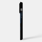 Blue Schmetterling Phone Case iPhone Hülle (Linke Seite)