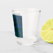 blue schnapsglas (Rechts)