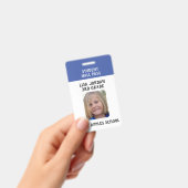 Blue School Lehrer oder Schüler Ausweis (Handheld)