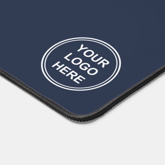 Blue Schreibtischunterlage (Ecke)