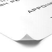 Blue Schwarz-weiß Makeup Eyes Lashes Preise Poster (Ecke)