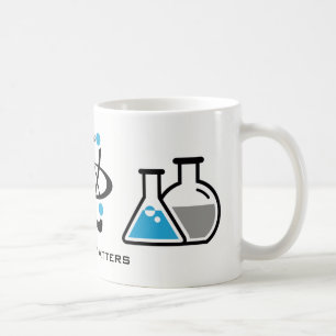 Blue Science Materie Design Tasse