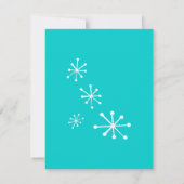 Blue Scooter Einladung (Rückseite)