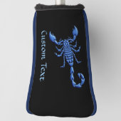 Blue Scorpion Golf Head Cover Headcover (Rotieren 90)