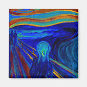 Blue Scream Magnet (Vorne)