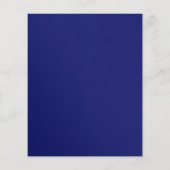 Blue Script 40. Erwachsene Geburtstag (Rückseite)