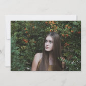 Blue Scrubs Nurse Foto Sie tat es Abschluss Einladung (Rückseite)