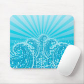Blue Sea 1 Mousepad (Mit Mouse)