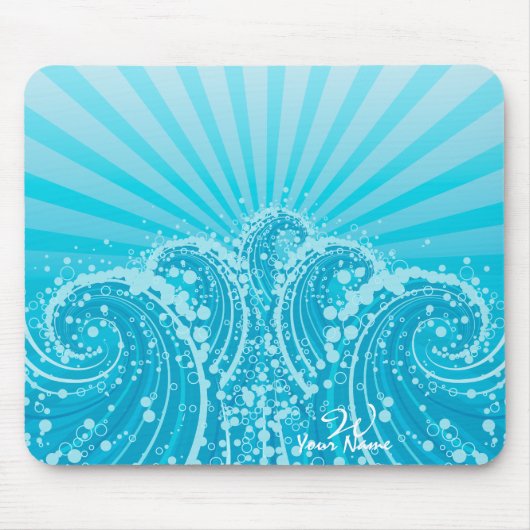 Blue Sea 1 Mousepad (Vorne)