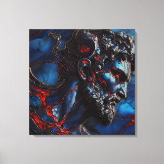 Blue Sea Guardian - KI am Arbeitsplatz Leinwanddruck