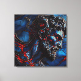 Blue Sea Guardian - KI am Arbeitsplatz Leinwanddruck