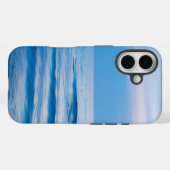 Blue Sea Sky Strand Case-Mate iPhone Hülle (Rückseite (Horizontal))