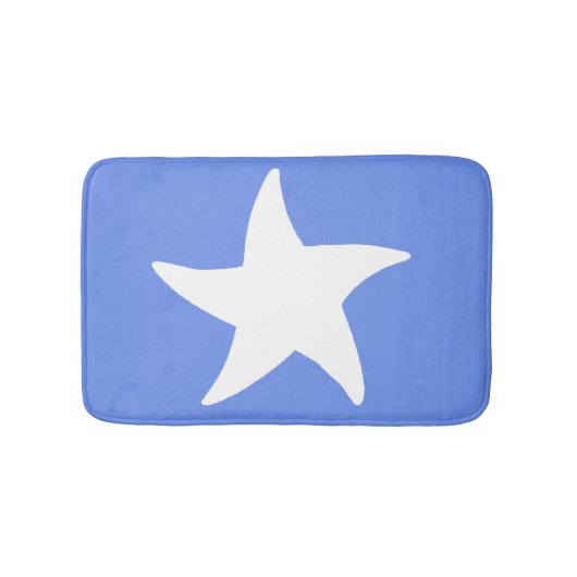 Blue Sea Star Bad Mat Badematte (Vorderseite)