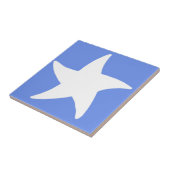 Blue Sea Star Fliese (Seite)