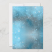 Blue Sea Summer Save the Date Card Einladung (Rückseite)