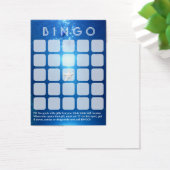Blue Sea Thema 5x5 Bridal Bingo Card (Schreibtisch)