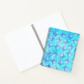Blue Sea Turtle Print Notizblock (Innenseite)